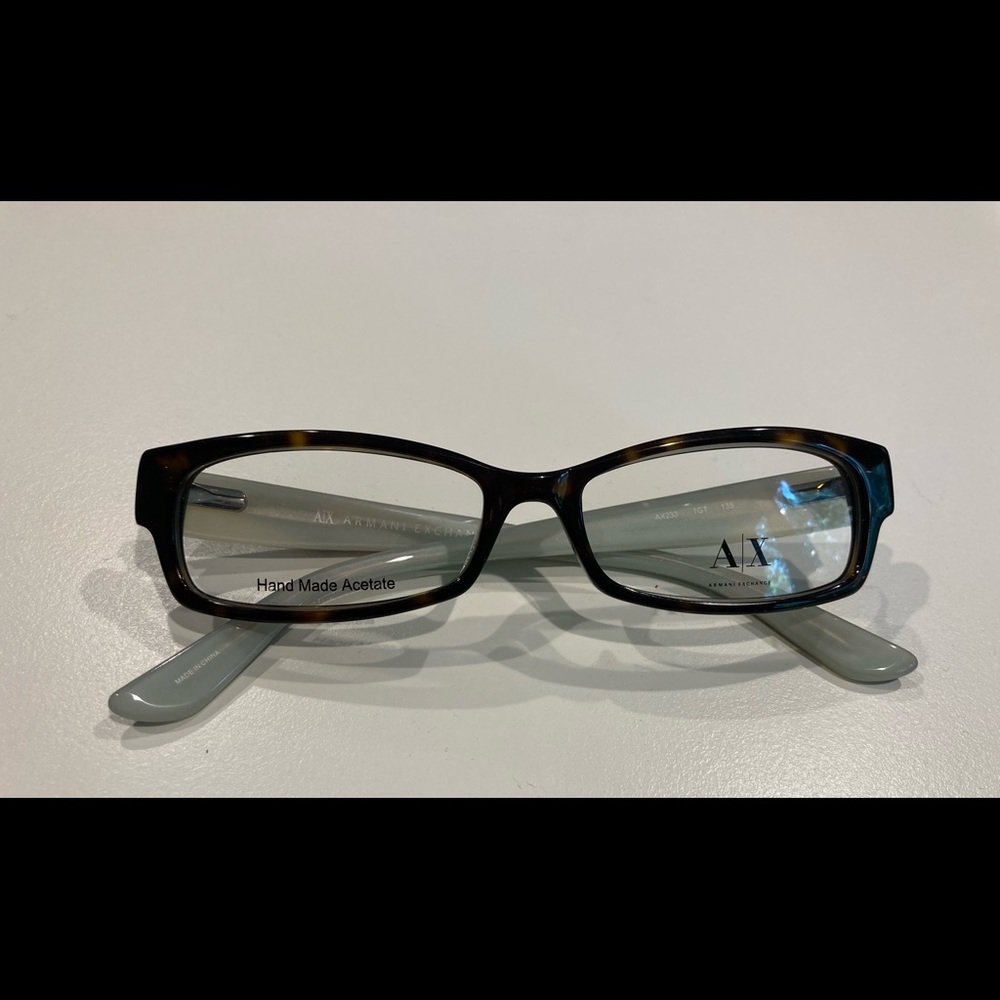 Armani exchange eyeglass frames - tortoise shell